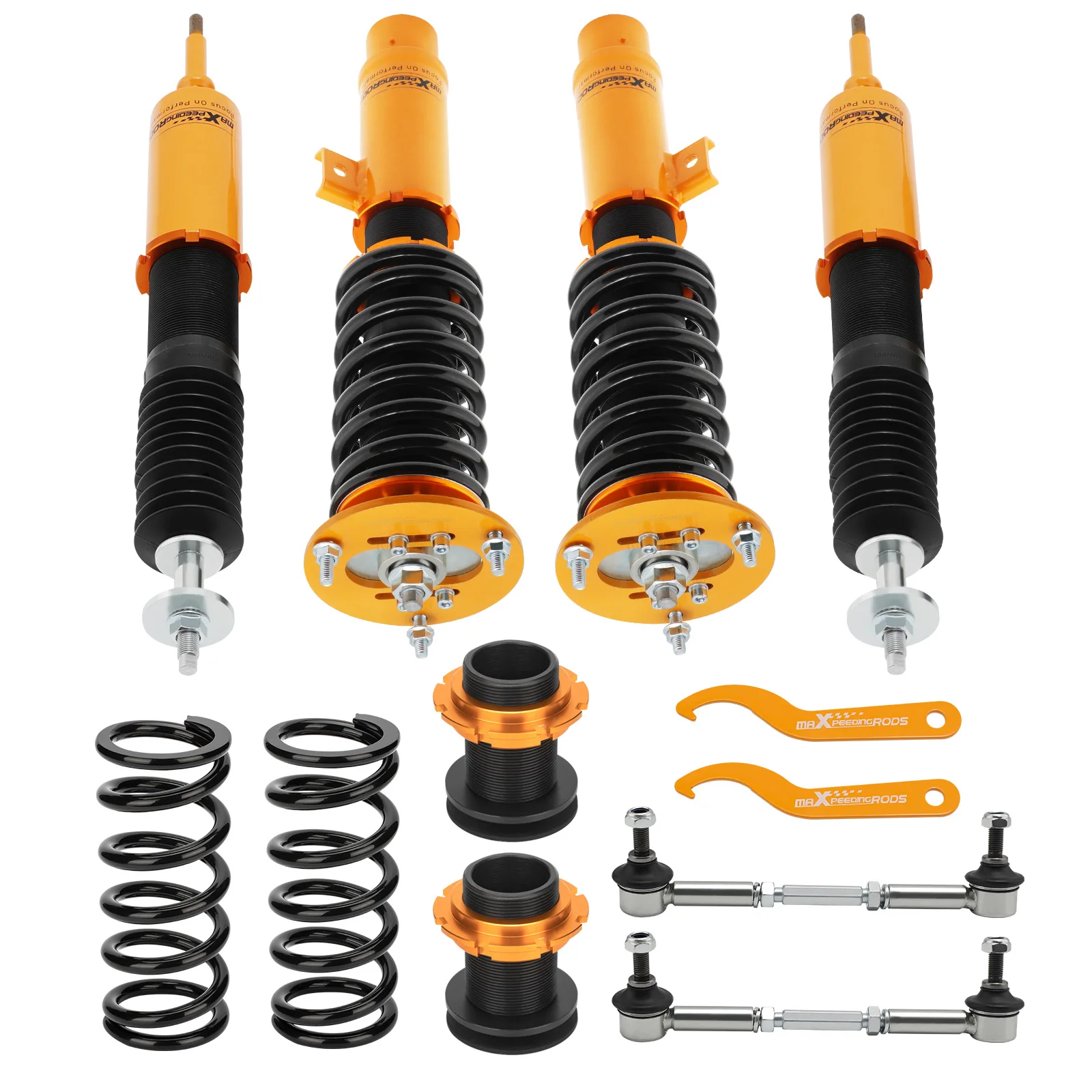 Adjustable Coilovers + Rear Camber + Toe Arm Kit For BMW 3-Series E92 RWD 06-13 3 Series 325i 328i 335i E92