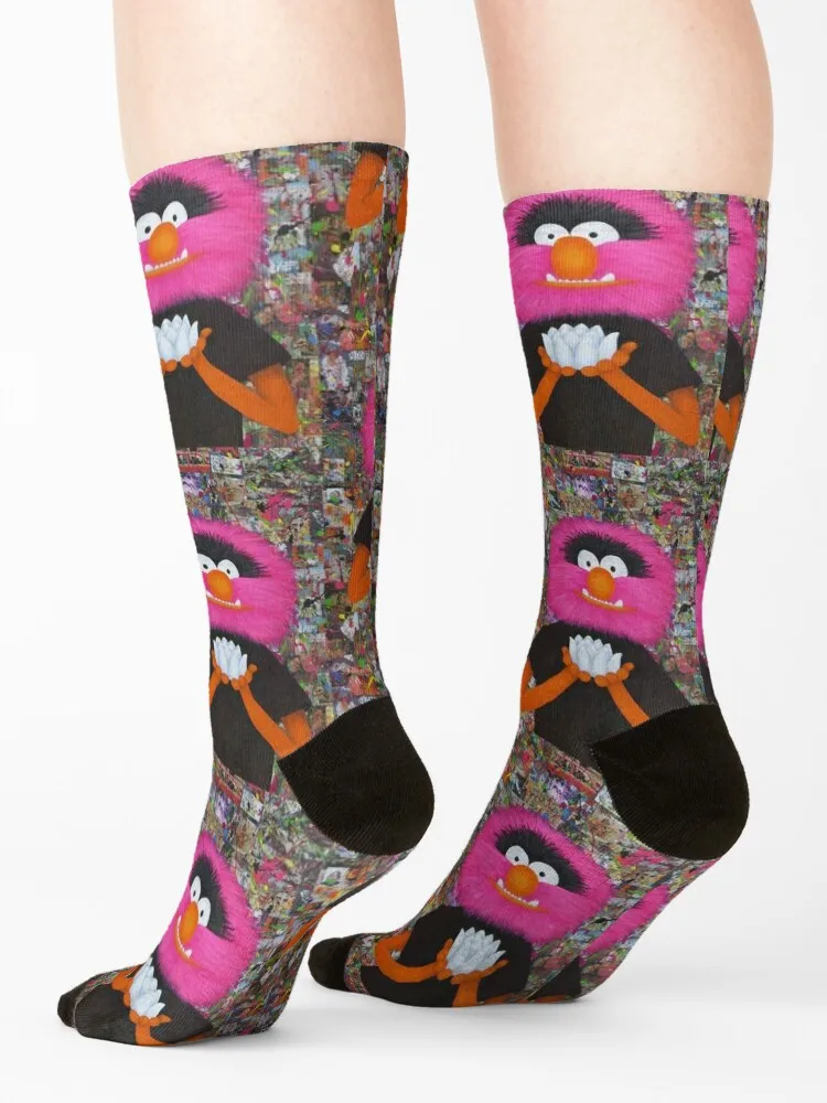 Self Portrait As Muppet Socks custom anti-slip gym golf Men's Socks Women's
