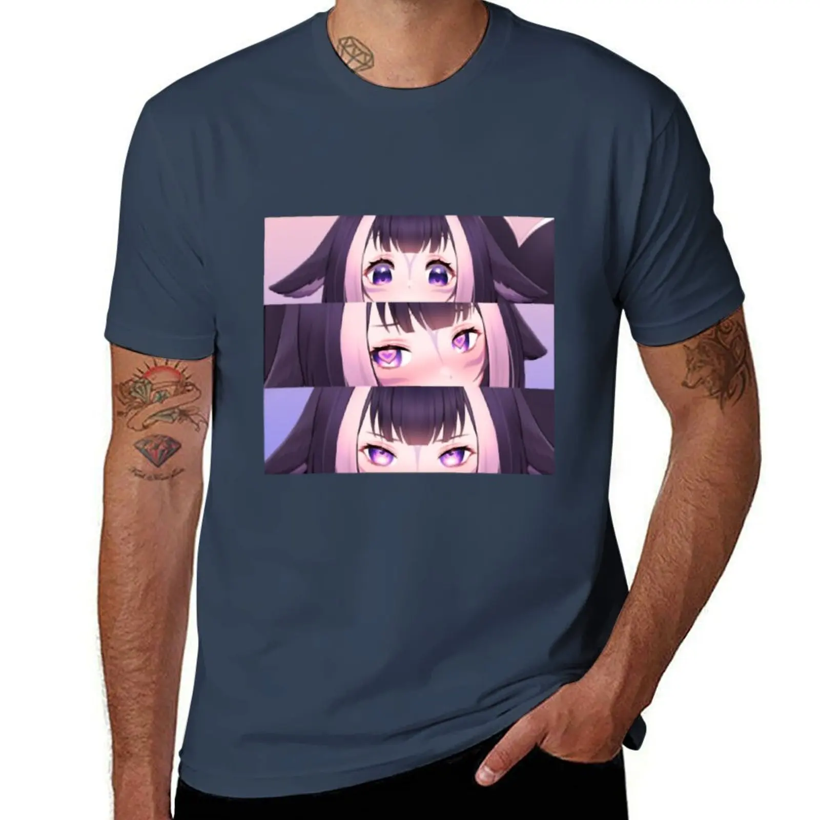 

Shylily Eyes T-Shirt Street Style Casual Tee Shirt