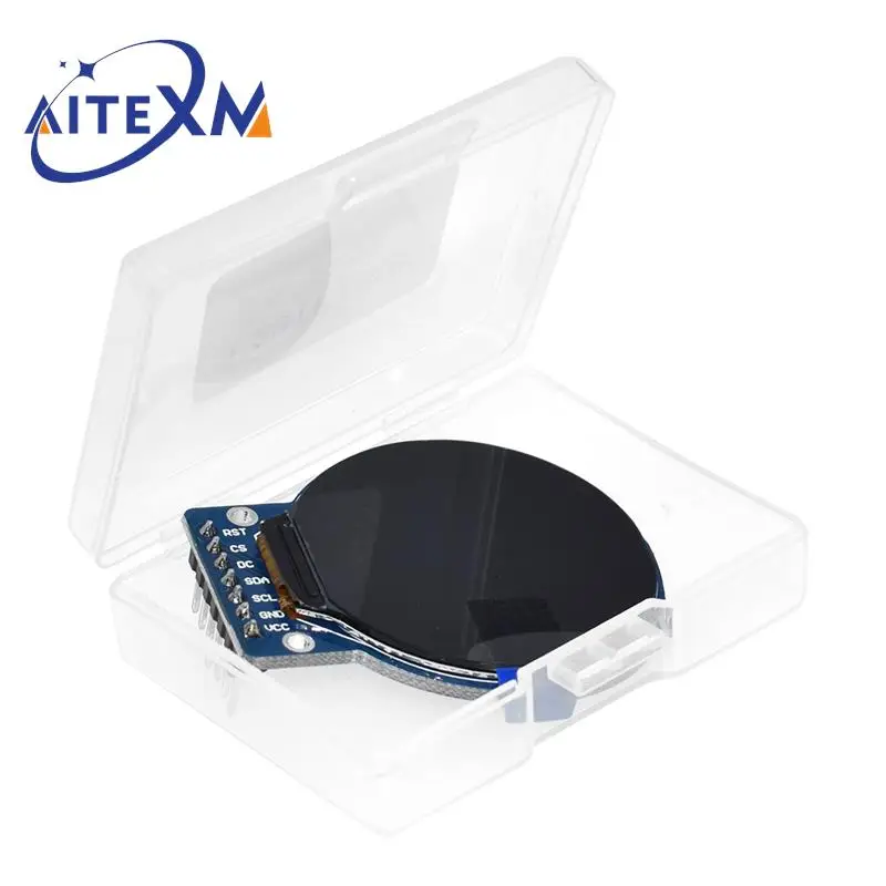 TFT Display 1.28 Inch TFT LCD Display Module Round RGB 240*240 GC9A01 Driver 4 Wire SPI Interface 240x240 PCB  For Arduino YANXD