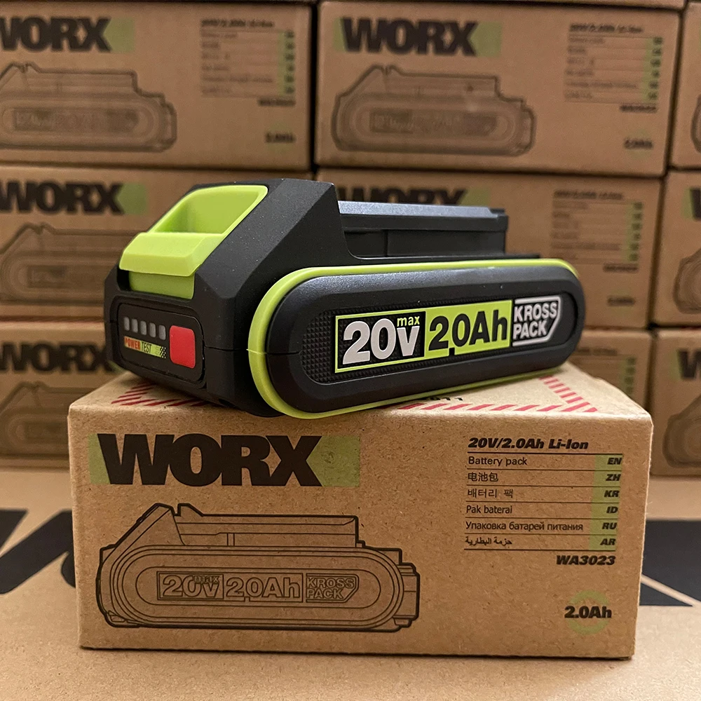 100% Original Replacement New battery 20V 6.0Ah/8.0Ah for WORX power tool series compatible with WA3016 WA3023 WA3054 WA3027