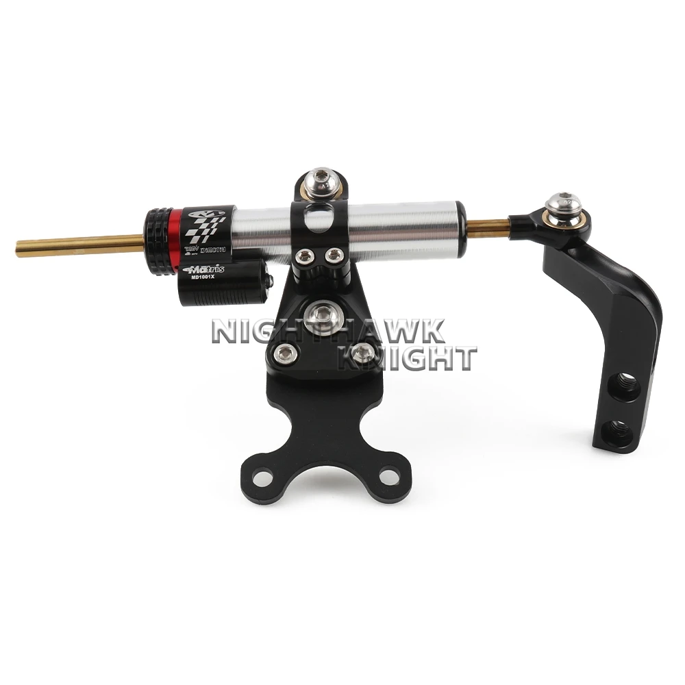 ใหม่พวงมาลัย Damper สําหรับ HONDA CBR650R 2019 cbr650r 2020 2021 2022 2023 รถจักรยานยนต์ปรับพวงมาลัย Stabilizer Damper Bracket