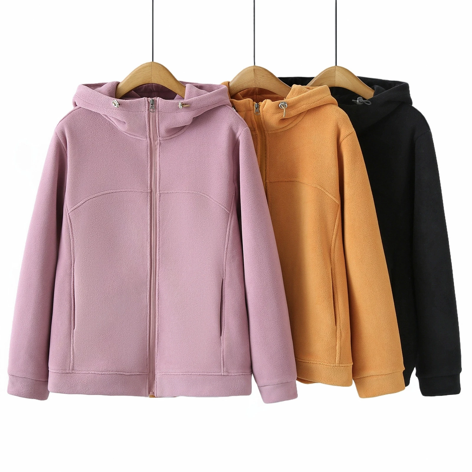 Fashion Parkas Hooded Jacket Women Autumn Winter Cotton Padded Jacket Student Coat velvet Warm Outerwear Female Hoodie Sweater