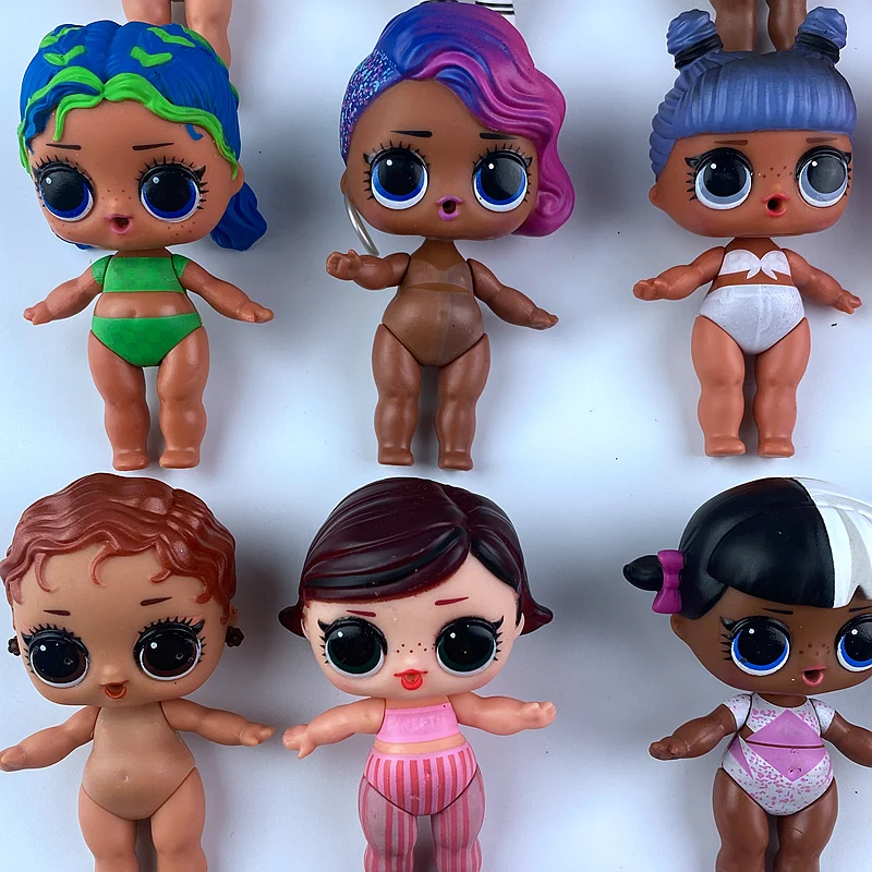 can choose LOLs dolls sisters girls DIY collection toys children birthday gifts 8cm dolls