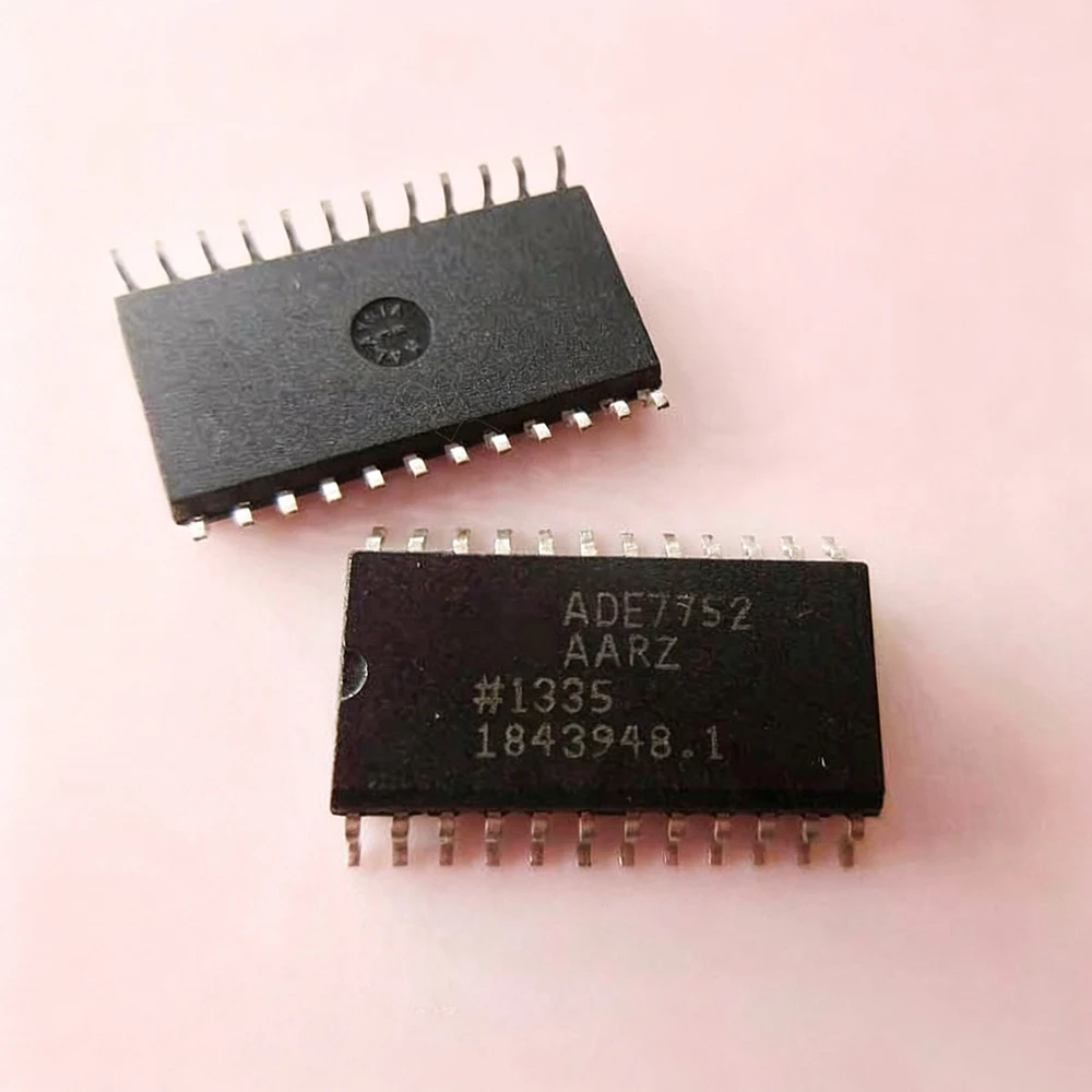 5pcs/lot ADE7752 ADE7752AARZ ADE7752A SOP-24 In Stock