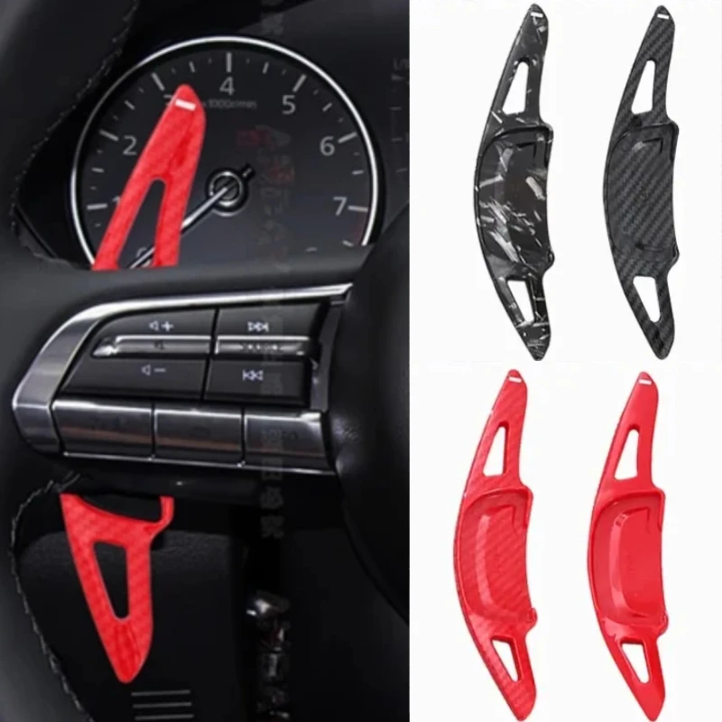 

For Mazda Mazda3 Axela CX30 CX-30 2020 2021 CX-50 CX-60 CX-90 2023Car Shift Paddles Steering Wheel Paddles Extension DSG Styling