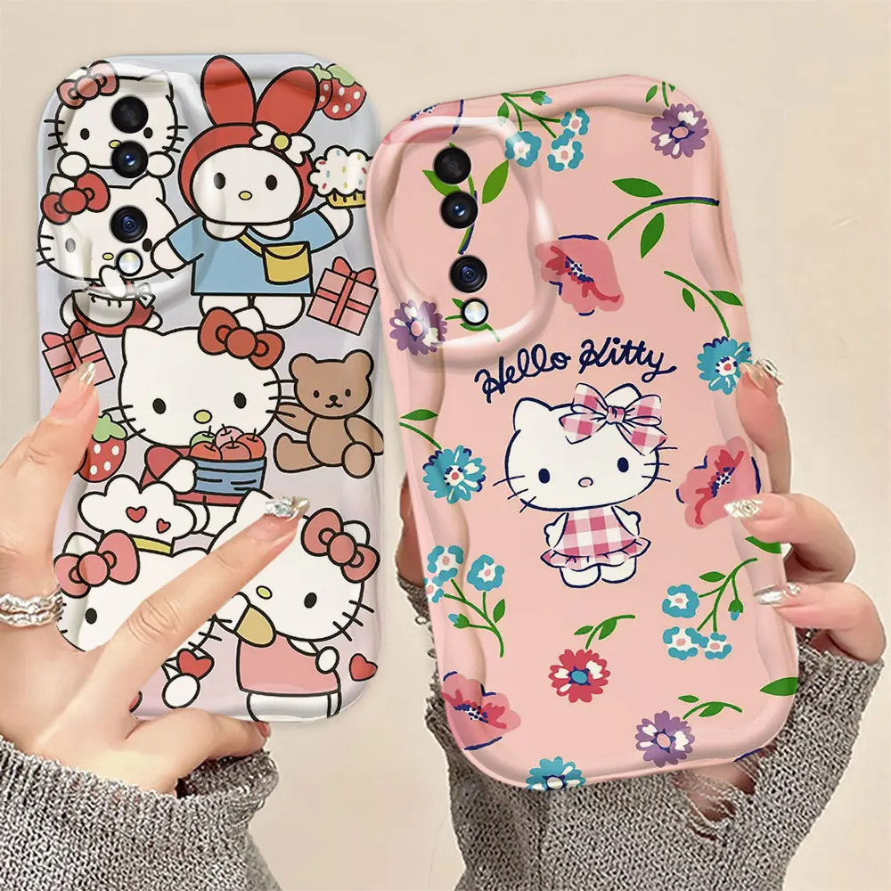 Cute Hello K-Kitty Phone Case For Infinix SMART 9 8 7 6HD TECNO SPARK GO 20 20C POVA6 CAMON 30 PREMIER POP 8 9 NOTE 30 40 PRO