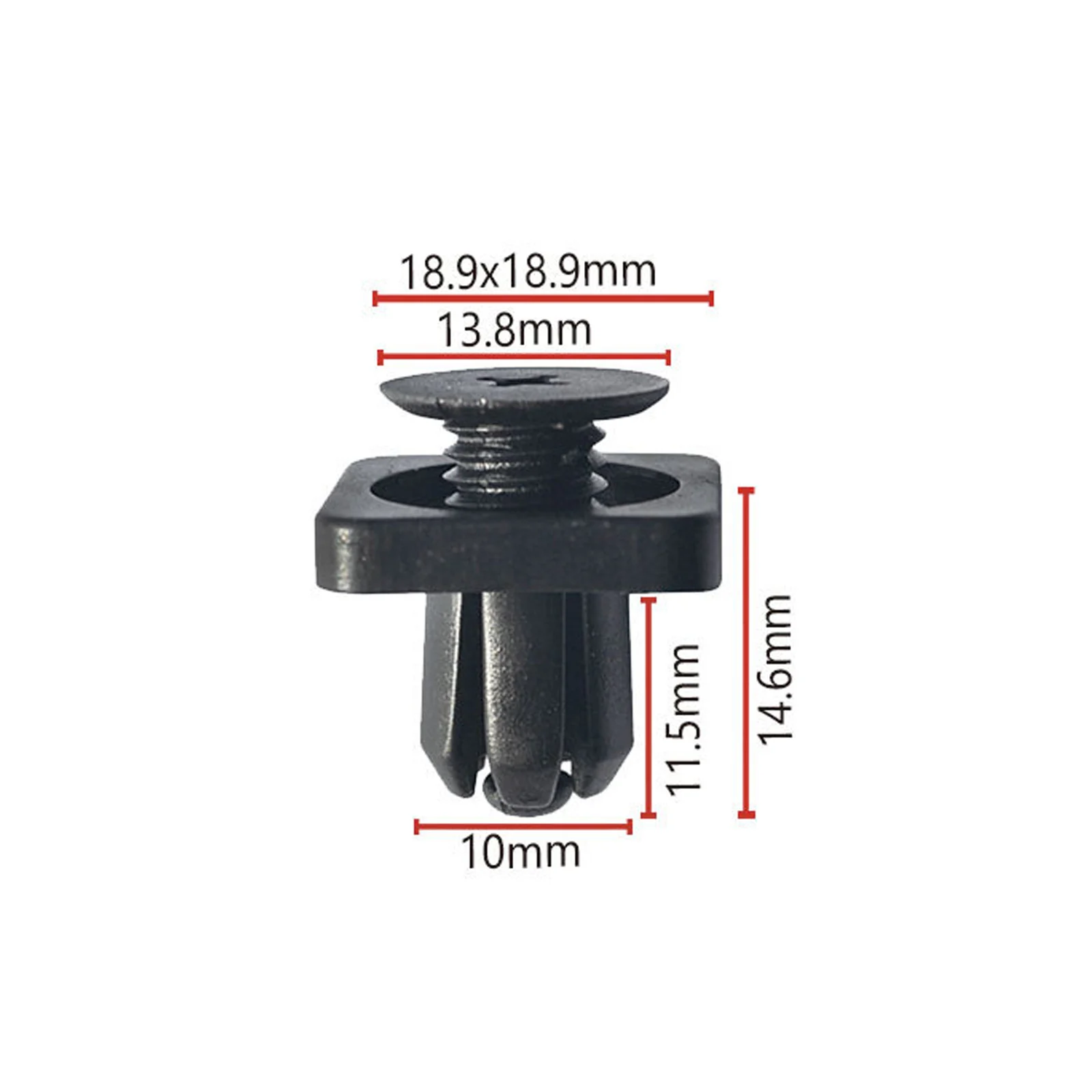 Plastic Mudguard Clips 91514-TG1-T01 Clips Front Placement High Quality Material Left Placement Plastic Material