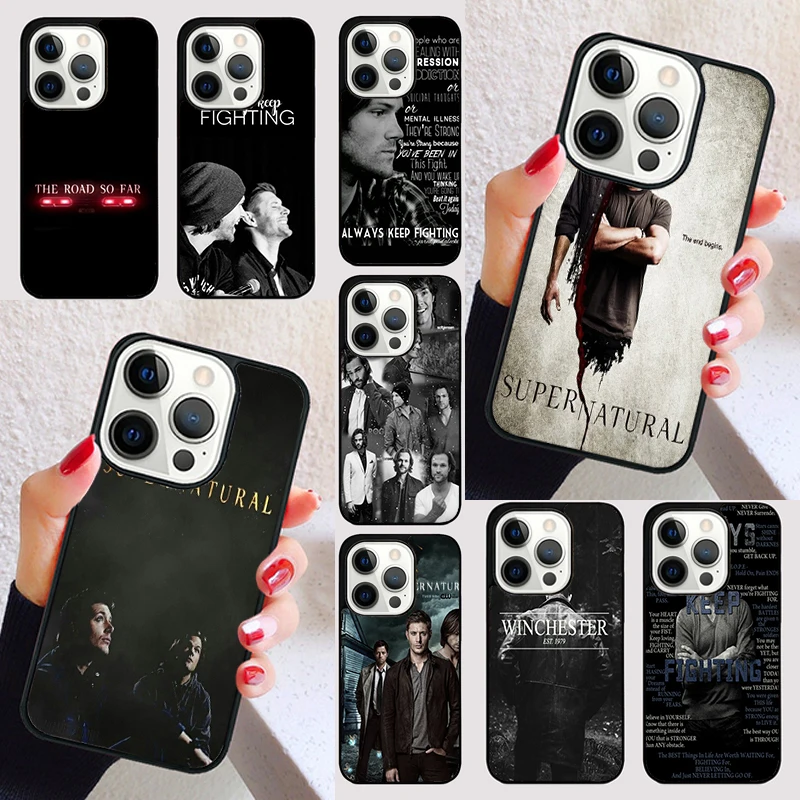 Supernatural Jared Padalecki lovely cover For iPhone 15 16 13 12 11 14 Pro Max Mini Max SE 2020 7 8 6S Plus Phone Case