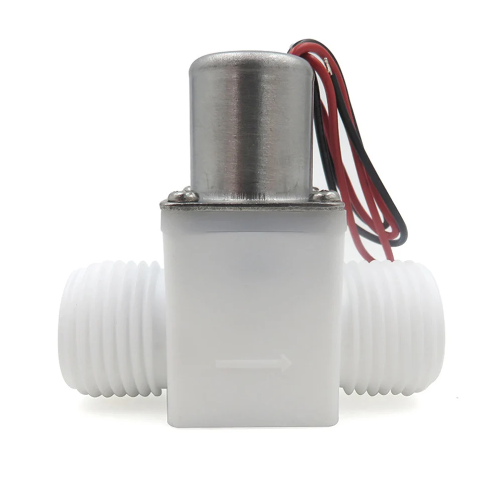 12 Inch DC 4 5V Pulse Solenoid Valve Plastic Water Control Electric Pulse Valve for Garden Irrigation and Water Systems
