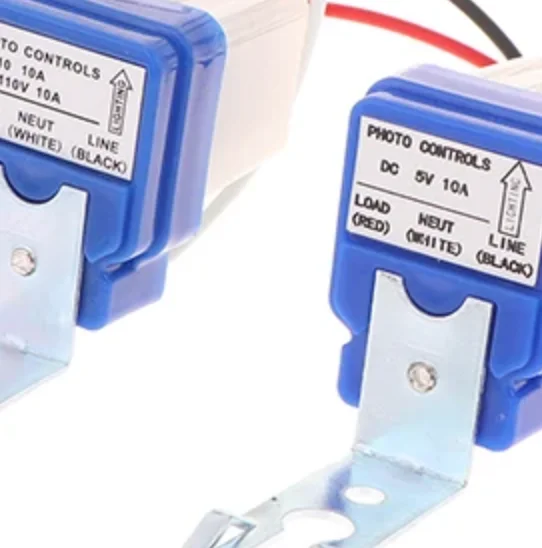 

AS-10 Водонепроницаемый контроллер уличного фонаря Автоматический переключатель управления освещением Непромокаемый сенсорный переключатель