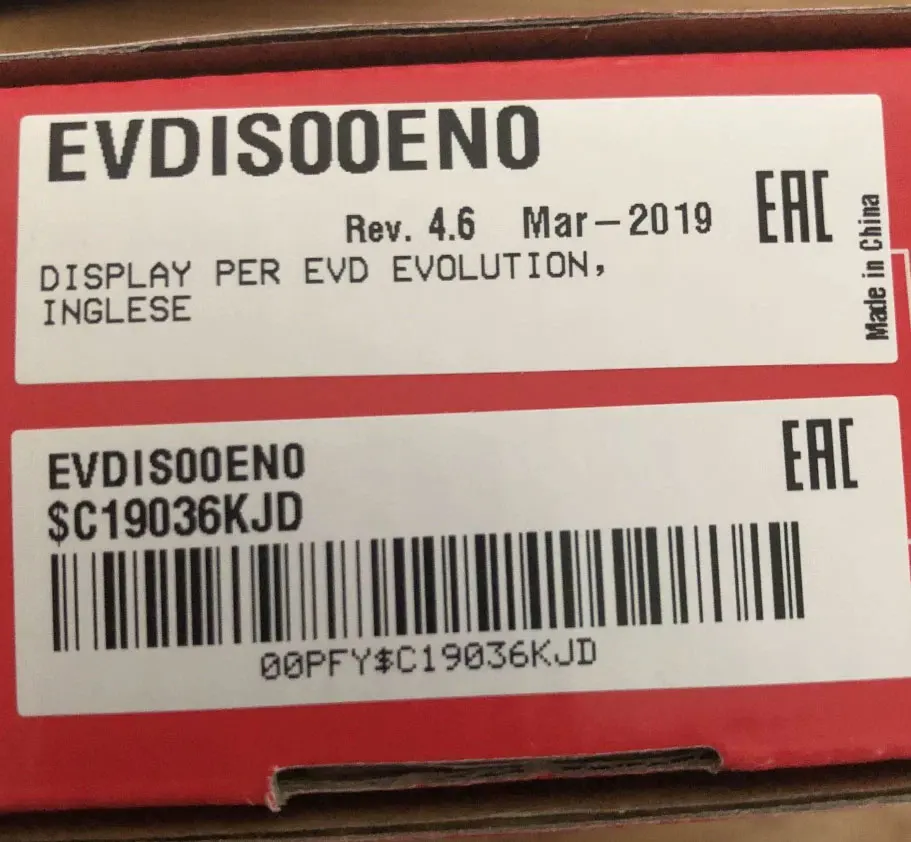 Совершенно новая электронная панель управления расширительным клапаном EVDIS00EN0. Гарантия один год.