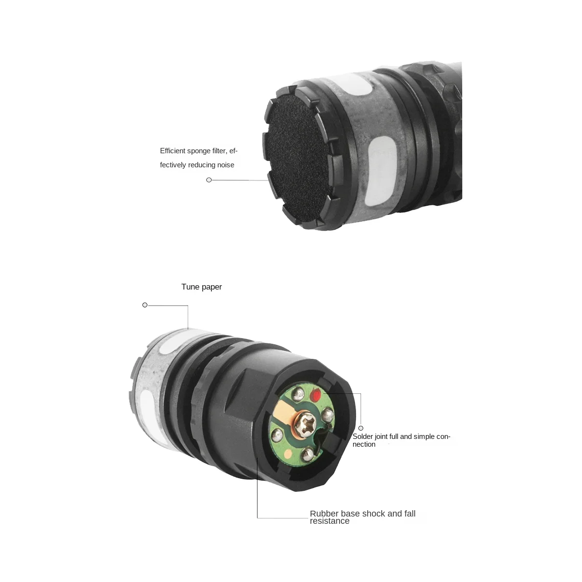 قلب ميكروفون ديناميكي احترافي ، استبدال خرطوشة ، ميكروفون كور