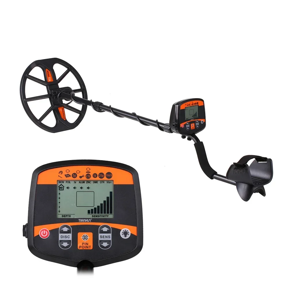 best gold metal detector TX960 highly sensitive waterproof search coil gold finder metal detector with LCD screen