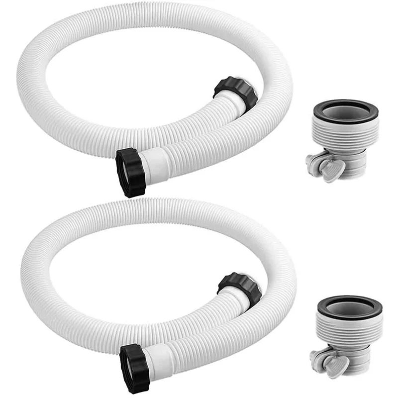 Pool Pump Hoses Adapter for Above Ground Pools-59 in Long Pool Hoses for Intex Filter Pump Saltwater System