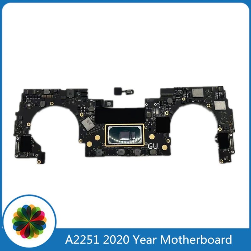 

Оригинальная материнская плата A2251 2020 года i5 i7 16 ГБ 512 ГБ 1 ТБ для ноутбука Macbook Pro Retina 13 ''EMC3348 материнская плата 820-01949-A