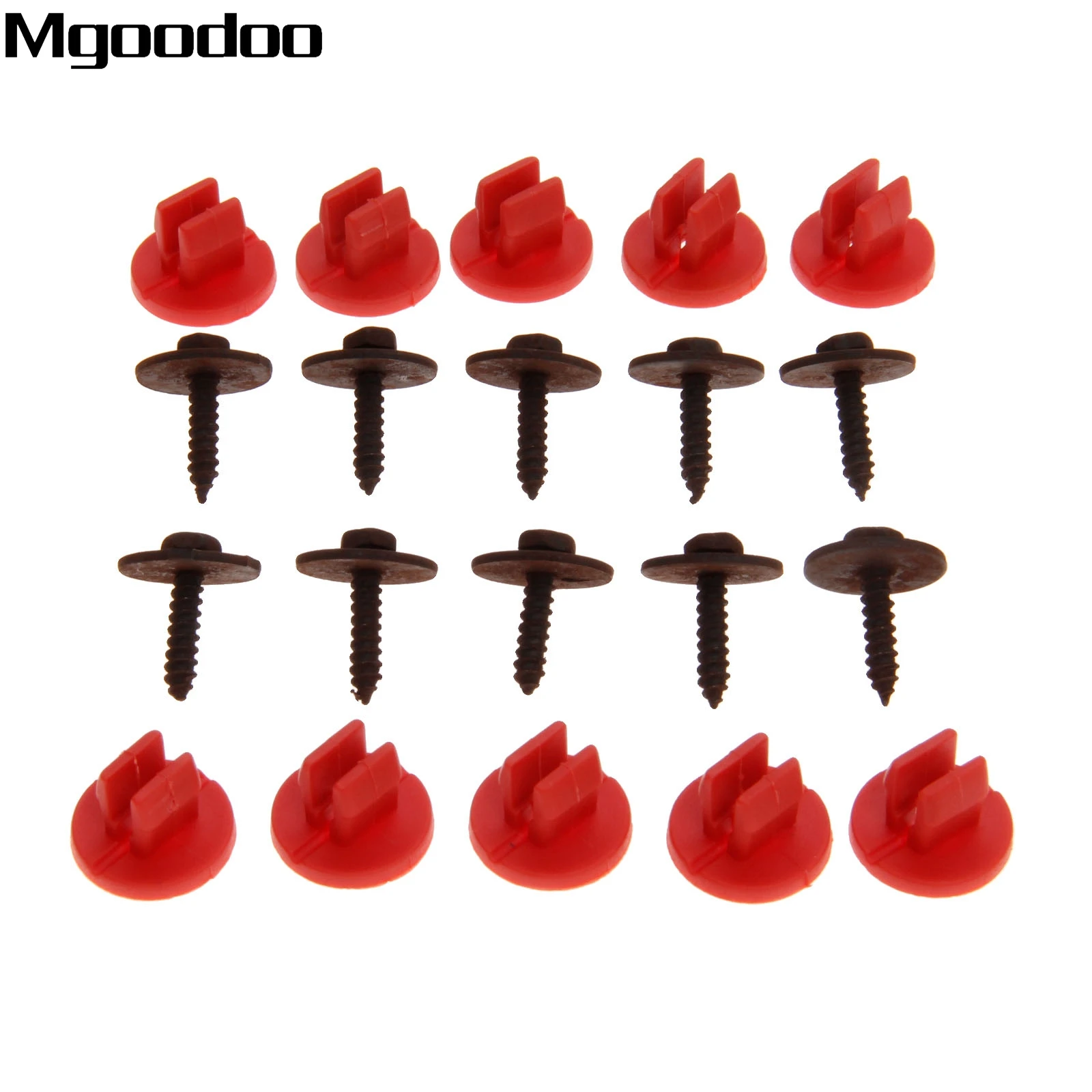 

New 20Pcs Car Engine Undertray Cover Clips Buttom Shield Guard Screws Splashguard For Ford C-Max S-Max Auto Fastener Clips Rivet