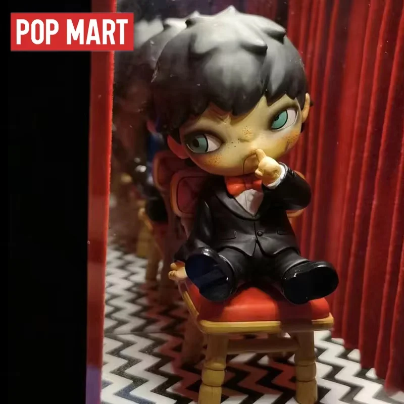 

POP MART Hirono x Dead Silence Фигурка Серия Модная слепая коробка Игрушки Mystery Box Симпатичная фигурка Модель-сюрприз Подарок на день рождения