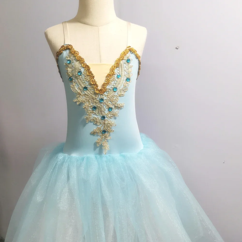 Leotardo de Ballet para niñas, vestido de baile, falda de tutú, gimnasia, danza del vientre, bailarina para niños con flores de brazo