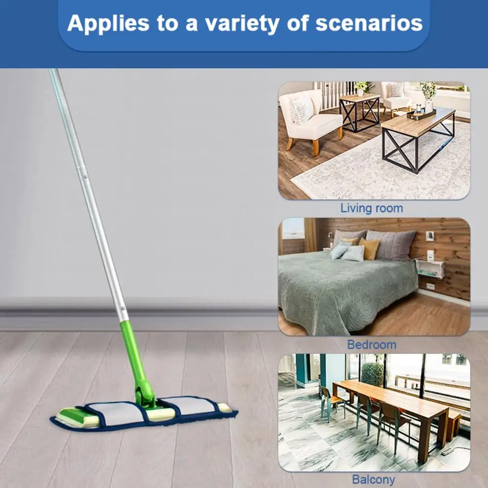 Reusable Microfiber Mop Refill Pad Super Soft Highly Absorbent Floor Mop Pad Refill Replacement For Swiffer Sweeper 바닥 대걸레 패드