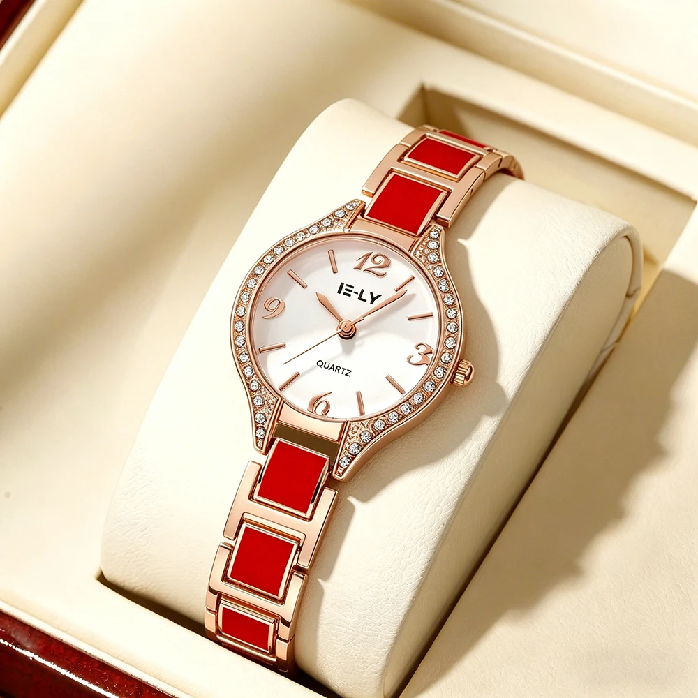 1Pc New Women's Quartz Watch - Gift And Exquisite Combination - Suitable For All Holiday Occasions