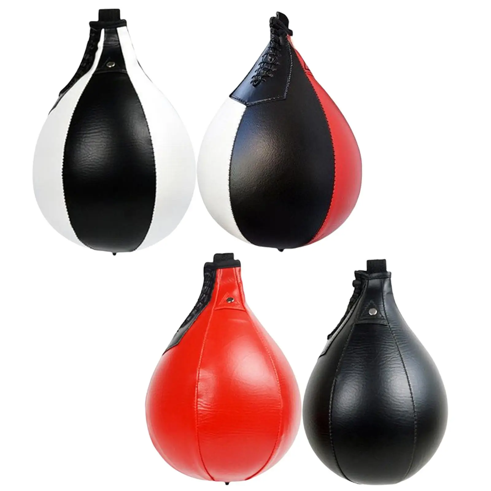 Boxing Punching Speed Bag Inflatable Pear-Shaped for Sanda Sparring Fighting Gym