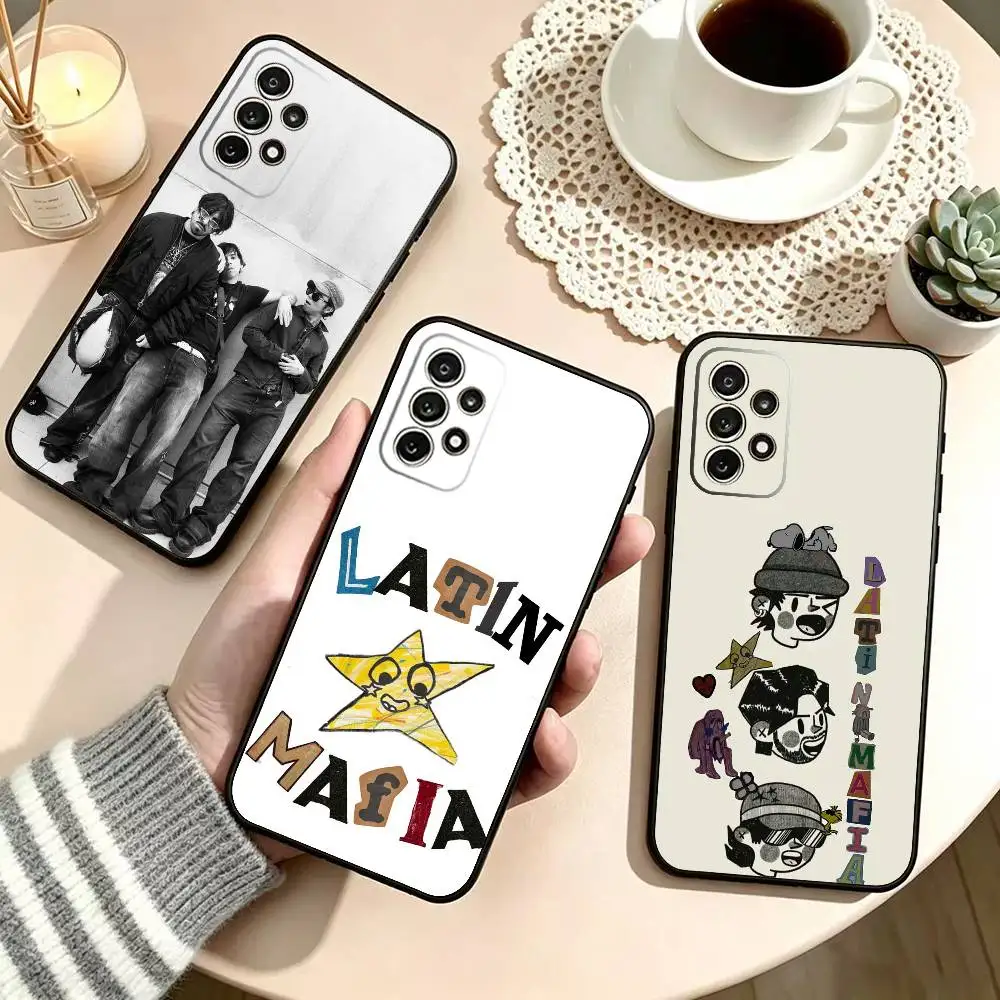 Grupo Mexicano TikTok Latin Mafia  Phone Case For Samsung S25,S24,S21,S22,S23,S30,Ultra,S20,Plus,Fe,Soft Silicone Black Cover