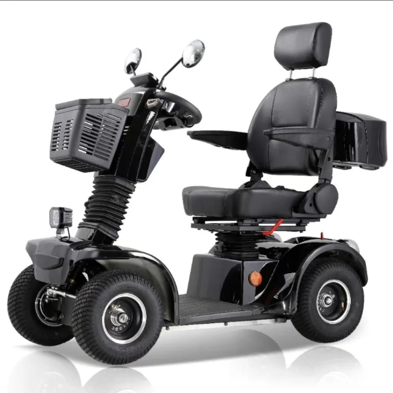 

New electric elderly scooter leisure electric vehicle four-wheel electric vehicle disabled car