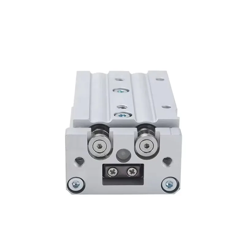 MXS Series aluminum air cylinder Air Slide Table Dual Piston Rod Pneumatic Cylinder