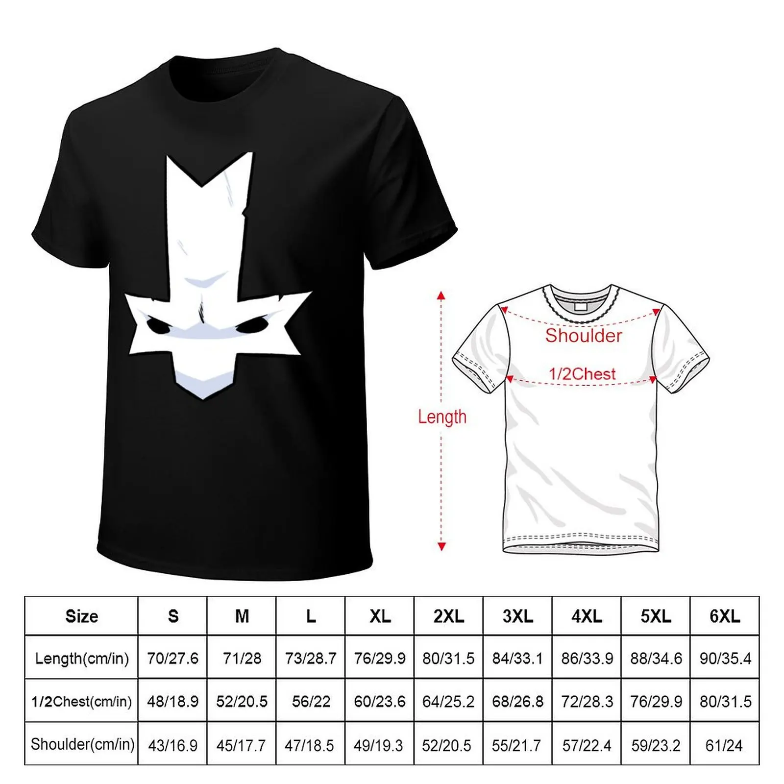 Crashing Their Castles01 T-Shirt Sports Casual Short Sleeve Cotton Tee