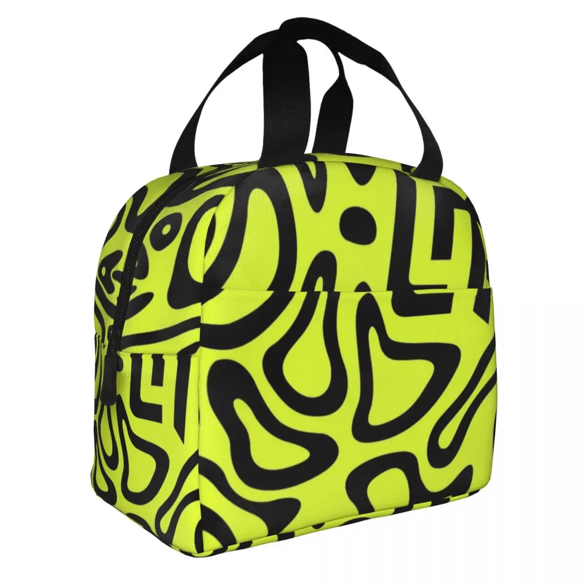 Lando Motorcycle Racing Norris Helmet Pattern Resuable Lunch Boxes Women Leakproof Thermal Cooler Food Insulated Lunch Bag