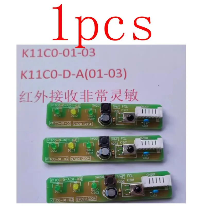 1pcs Air conditioning receiver board button board K11C0-D-A K11C0-01-03 970911004