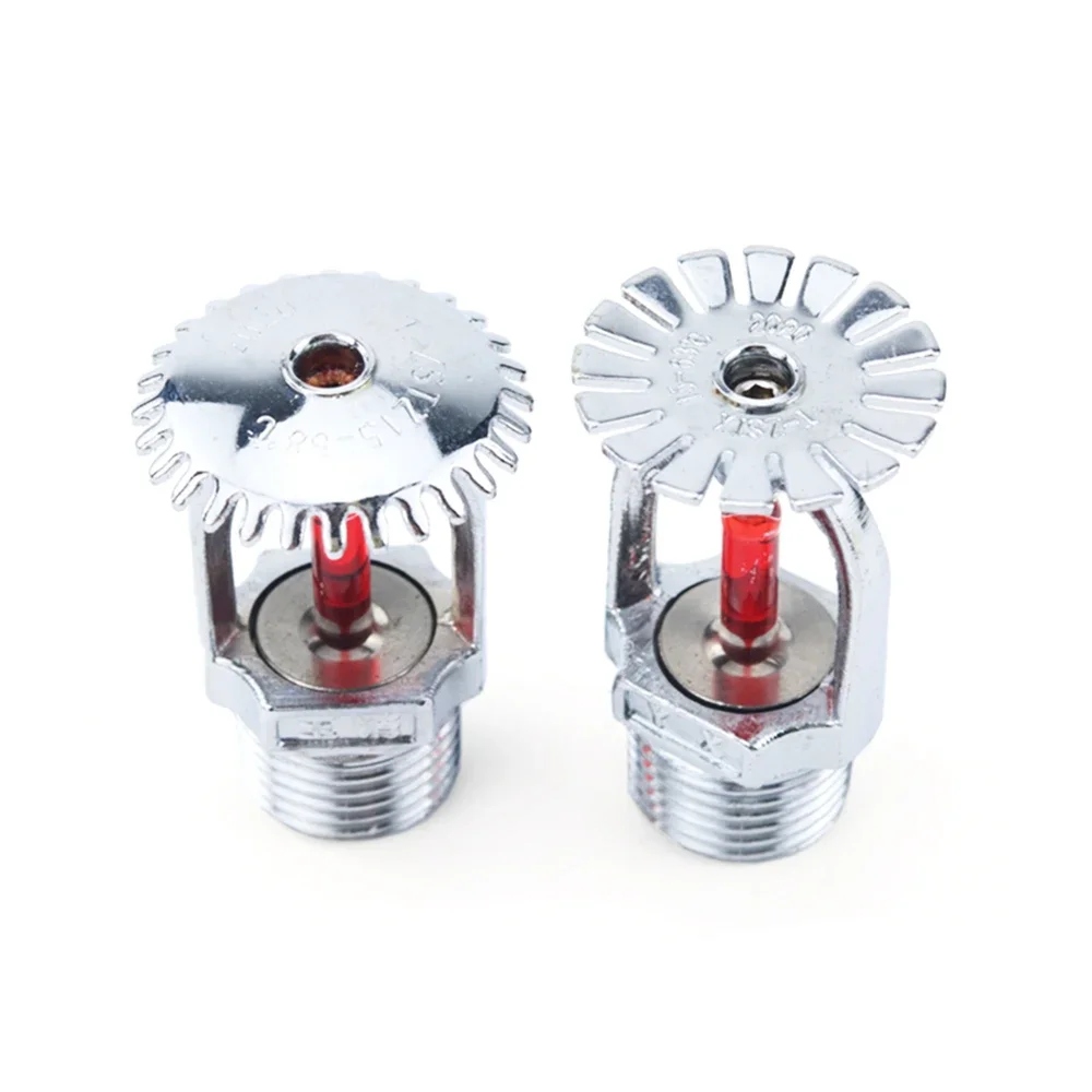 10PCS Bronze 68 Degrees Pendent Fire Sprinkler Head 1/2 DN15 Extinguishing System Protection For School Gym Public