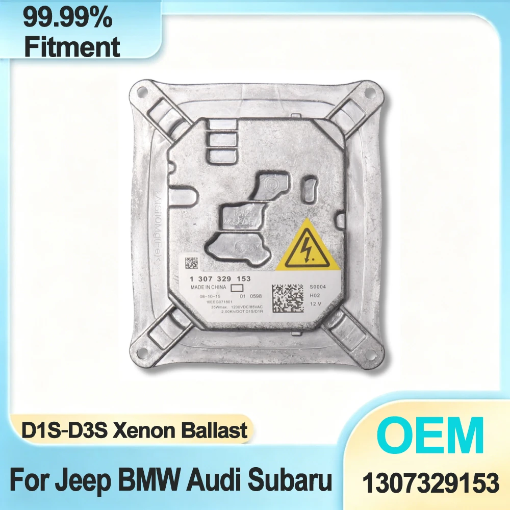 1307329153 Original Car D1S/D1R D3S/D3R HID Headlight Xenon Ballast For Jeep Cherokee KL/BMW X3 X5/Audi TT/Subaru Outback 1Piece