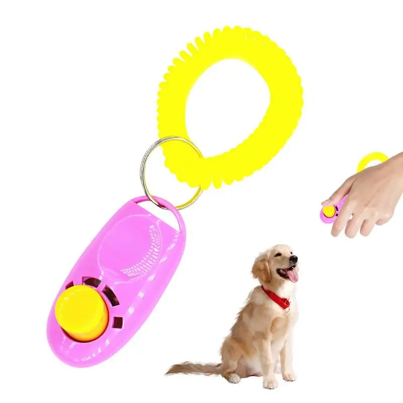 Clickers For Pet Training Lightweight Easy To Use Training Clicker For Puppies Easy To Use Positive Behavior Reinforcer Pet