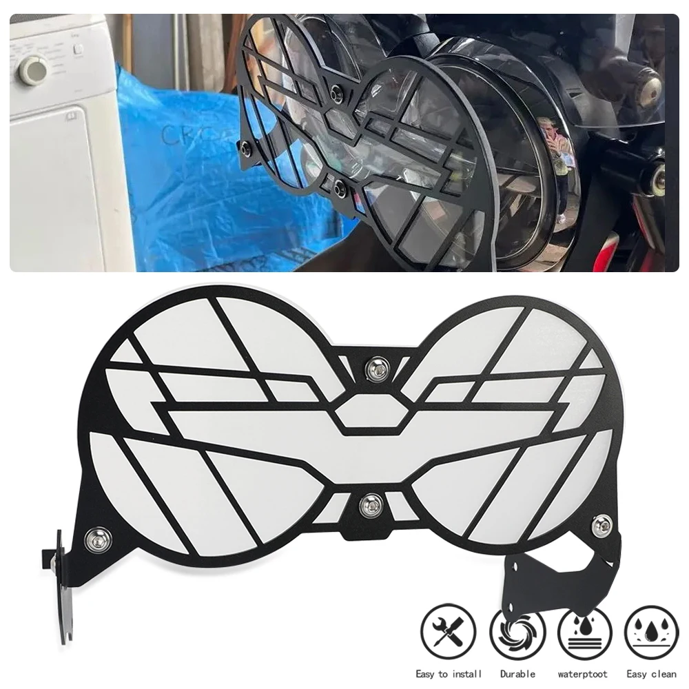 

2023 2024 V85TT Motorcycle Accessories For Moto Guzzi V85TT 2019 2020 2021 2022 Headlight Guard Grille Cover Protector V85TT