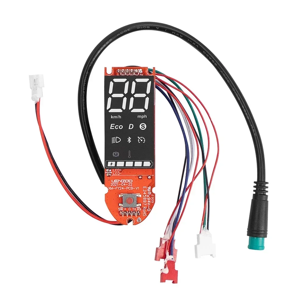 Tablero controlador de 36V y 350W para patinete eléctrico Xiaomi M365/Pro, acelerador, luz trasera, palanca de freno, piezas de patinete
