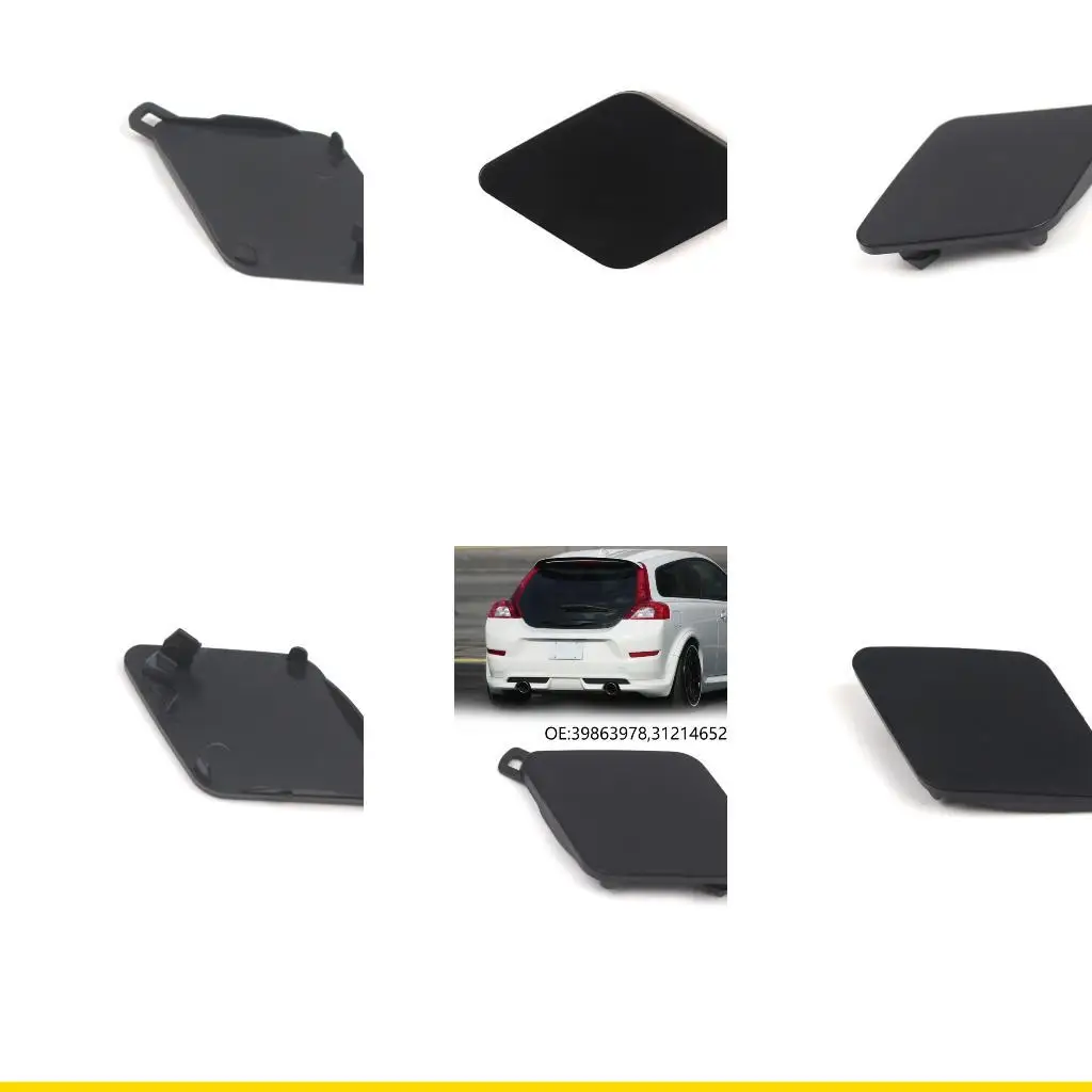 

SZCH Rear Bumper Tow Hook Cover Caps Towing Eye 39863978,31214652 for MK1 2010-2013