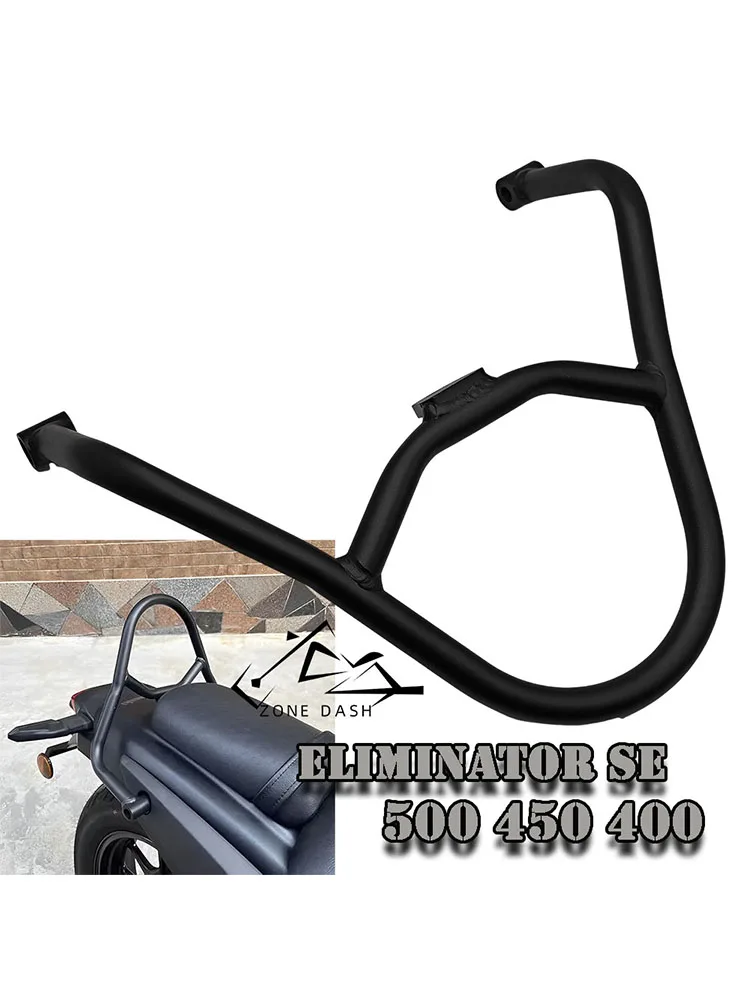 Suitable for Kawasaki Eliminator SE 500 450 400 After motorcycle modification, the armrest is located at the back with a pointed