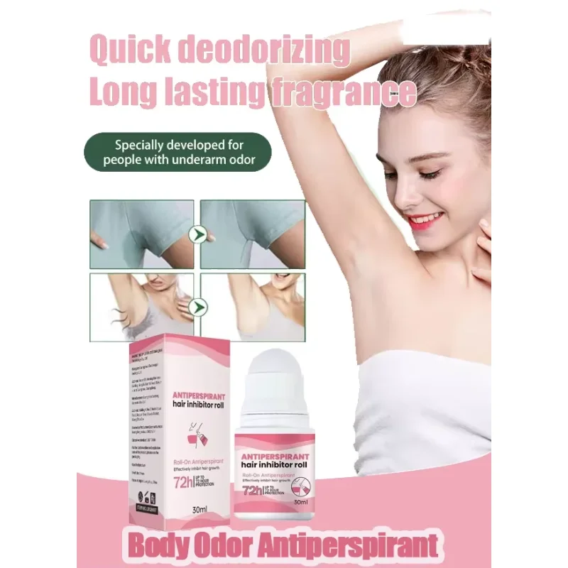 

Underarm Deodorants Body Odor Spray Long Lasting Antiperspirant Hair Inhibitor Sweat Hair Removal Eliminate Bad Smell Skin Care