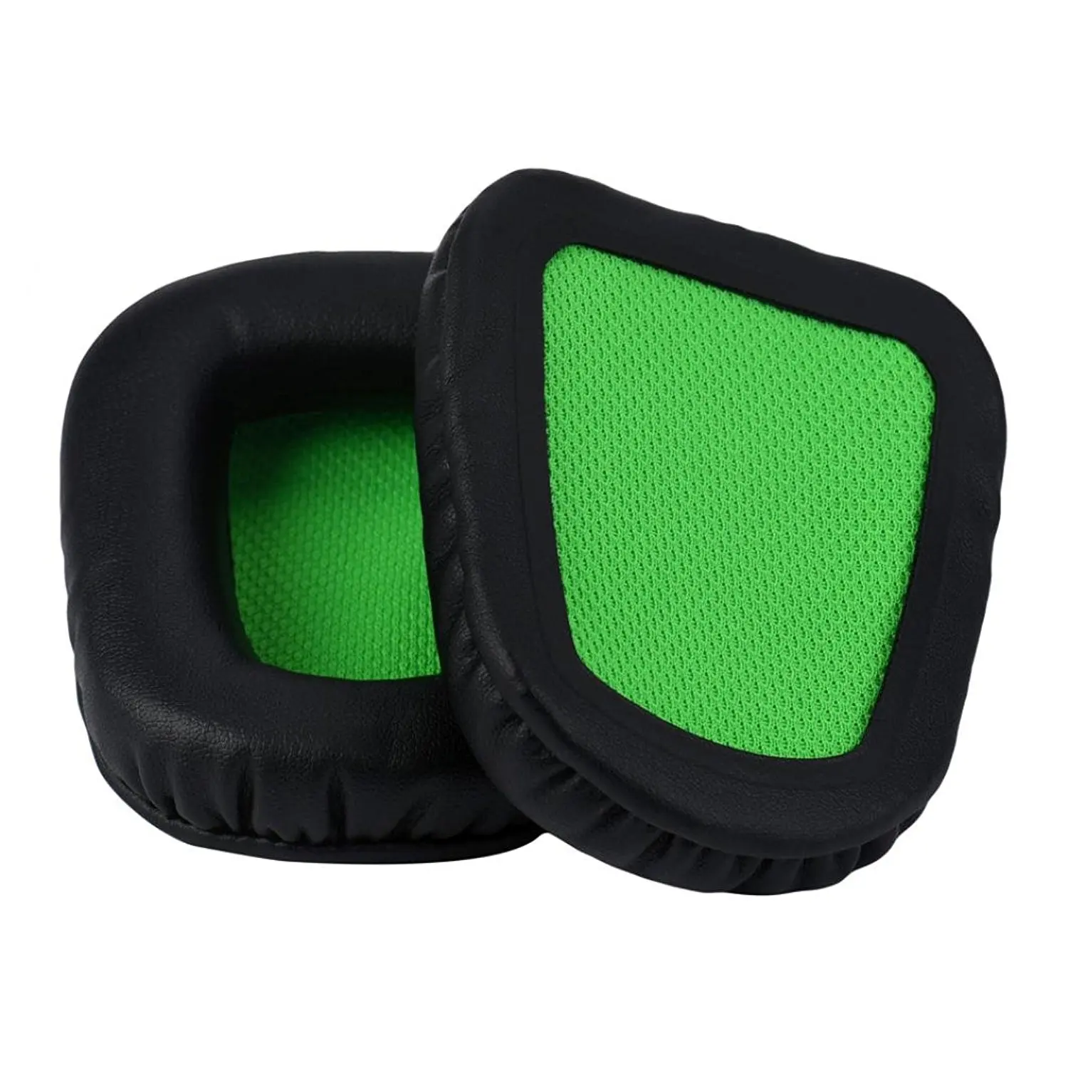 

NUNUVV Replacement Earpads For Razer Electra Gaming Pc Headphones Softer Protein Leather Earpads High Quality Earpads ，