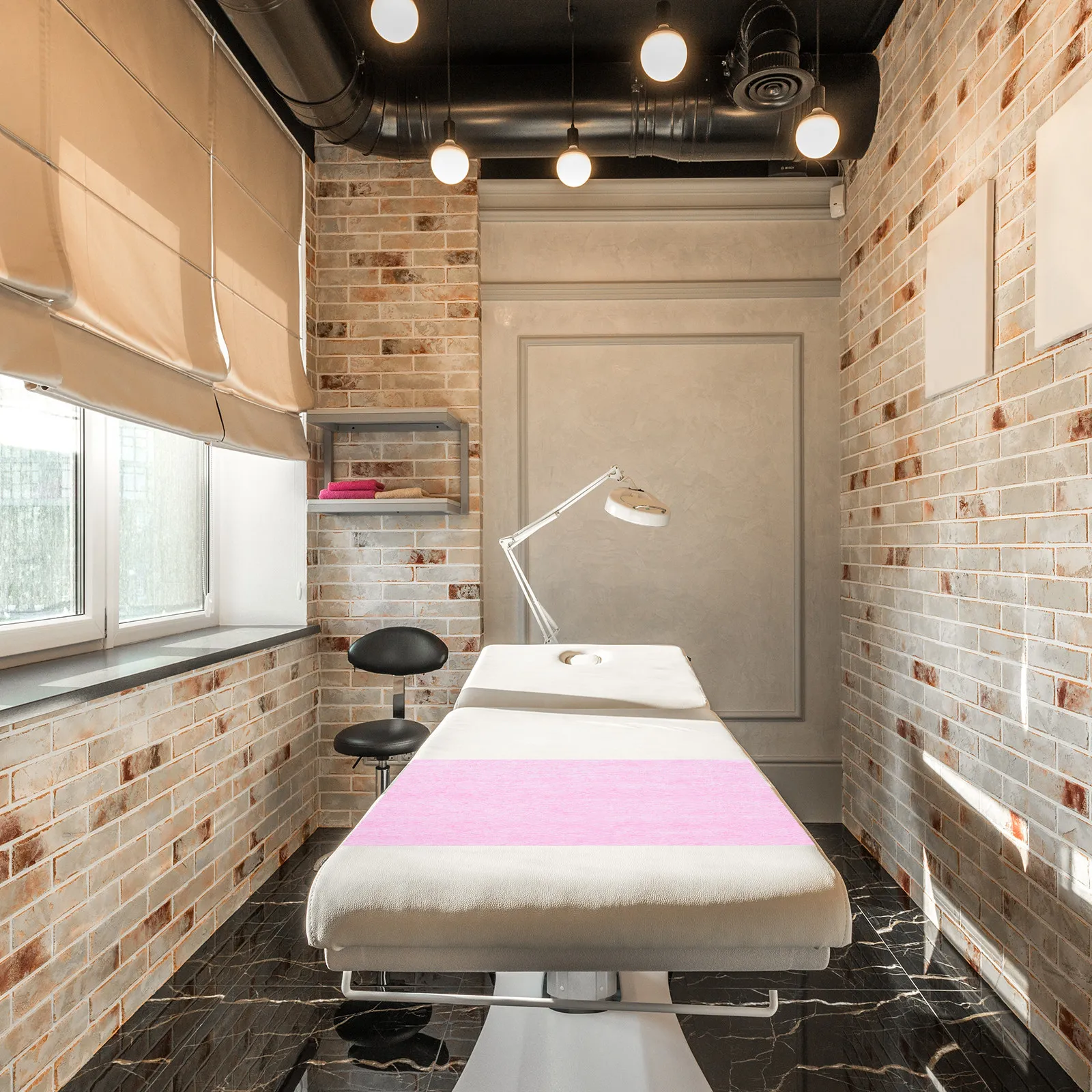 

100 шт. одноразовых косметических полотенец-подушек из нетканого материала: мягкие, дышащие, для спа-салонов, массажных кушеток, для лица и ног