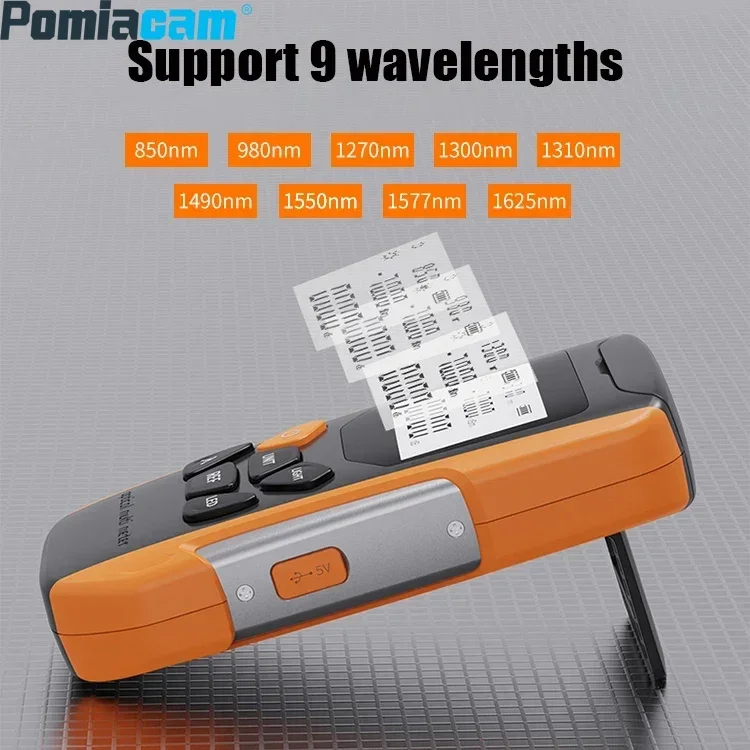 Rechargeable Multifunctional Optical Power Meter G9-Y OPM Fiber Optic Tool Fiber Optic Cable Ftth Fiber Optic Power Meter