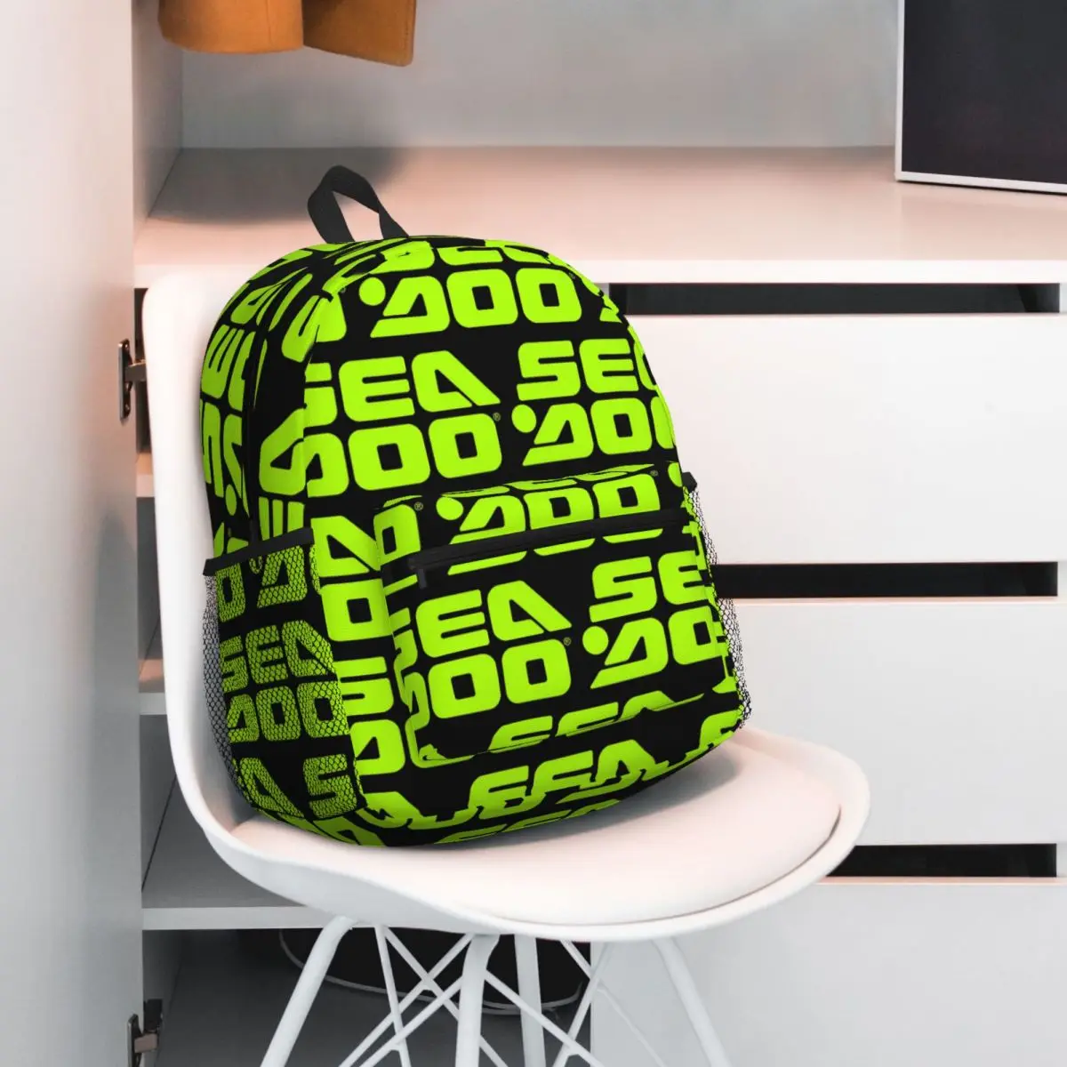 Sea Doo Team Rxt Brt Marine Backpack Daypack Large Capacity Kids BookBag School Bag Shoulder Bags for Men Women