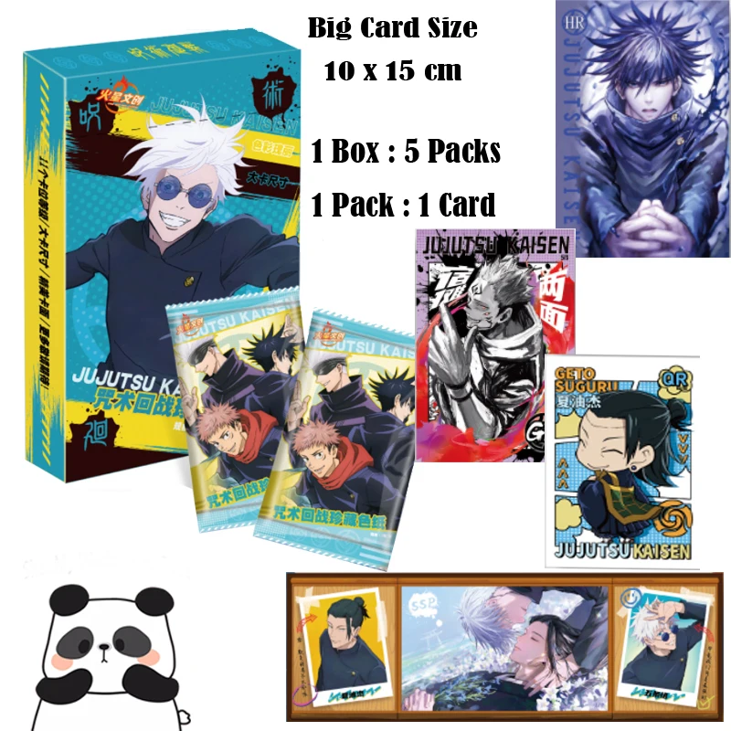 

Wholesale Jujutsu Kaisen Color Paper Collection Cards