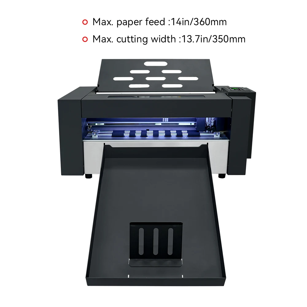 

ZD350 Ultra Dual Head VCM Die-cutting Machine | Auto Contour & Auto Feeding Sheet