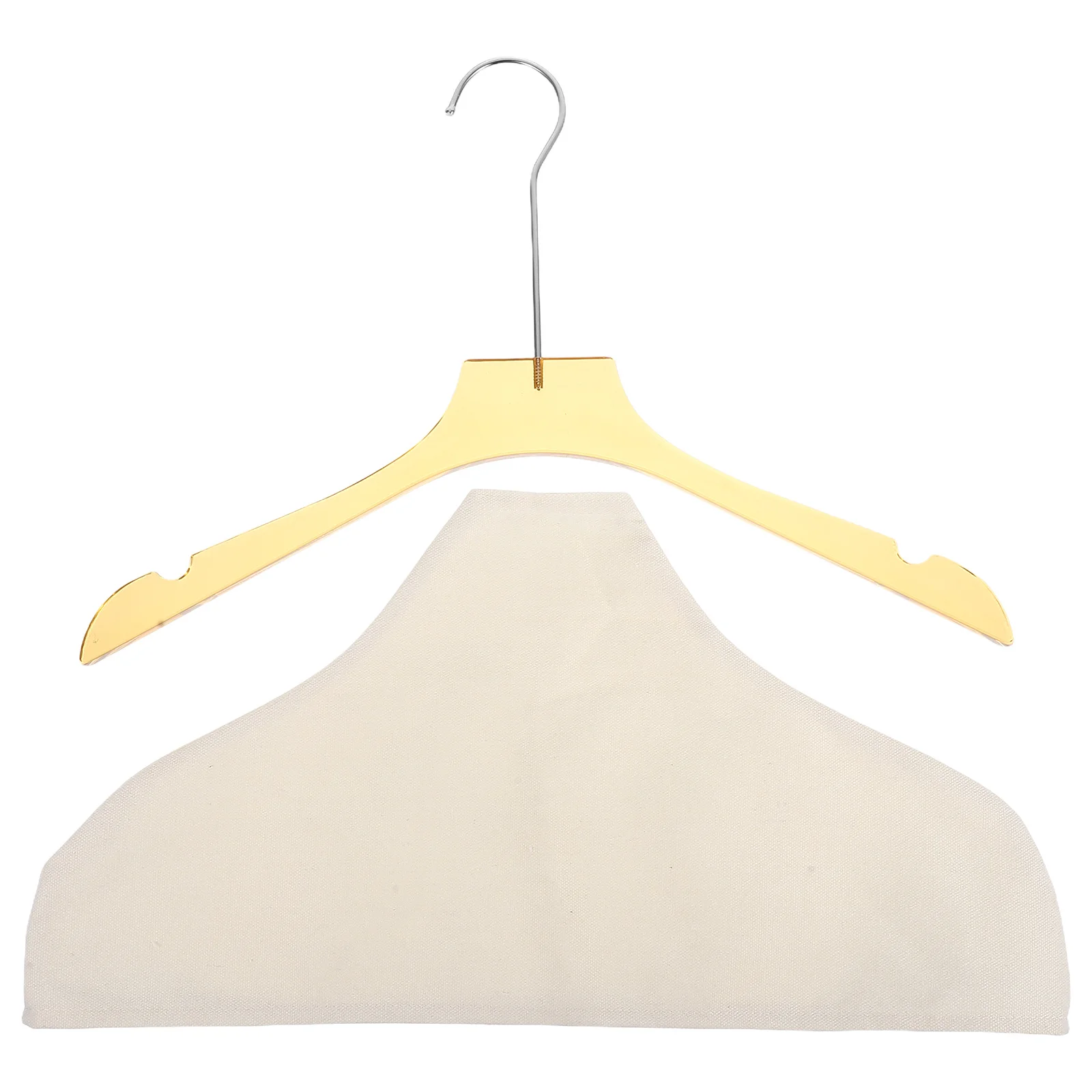 

1Set Fabric Hanger Cover for Clothing Store Anti-Fall Shoulder Protector Suitable Men Women Suit Dress Hangers Dust-Proof