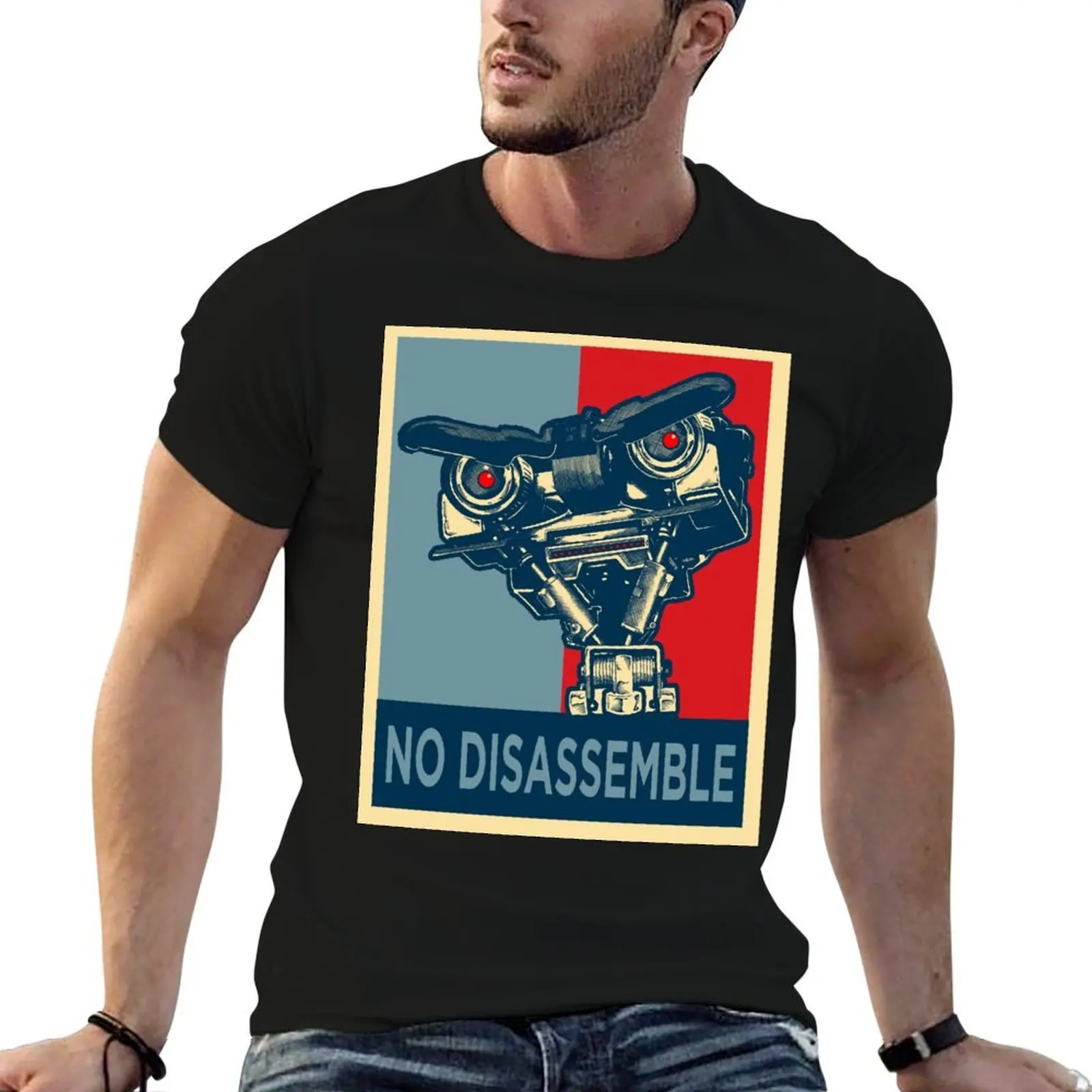T-shirt Hope No Disassemble, t-shirt classique en coton à col rond