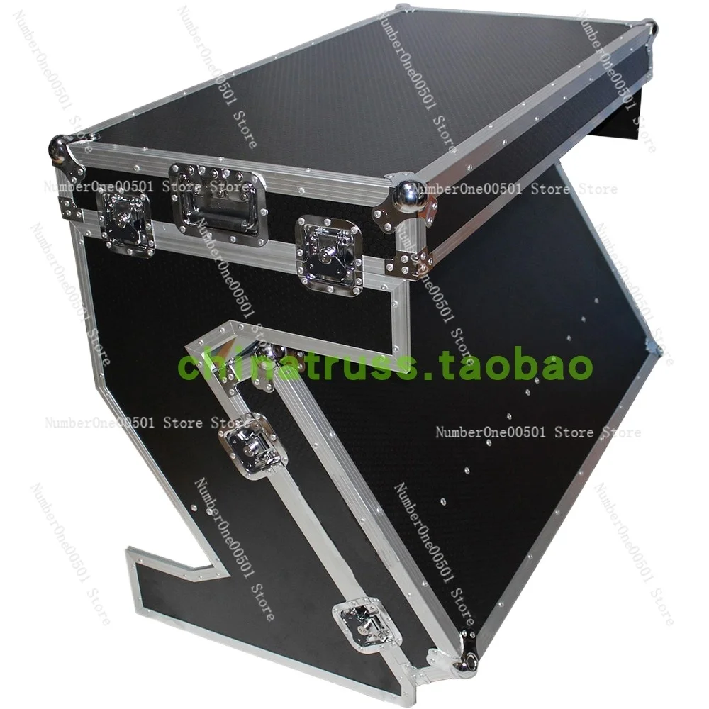 Portable DJ Stand Flight Case for Pioneer Mixer with Bar Table   MC Booth Compatibility