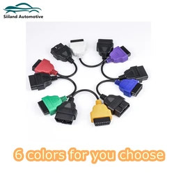 OBD 2 Durable Car Scanner Connector MultiECUScan Diagnostic Adapter Cable for MultiECU Scan for Fiat ECU Scan 6 Colors Fast ship